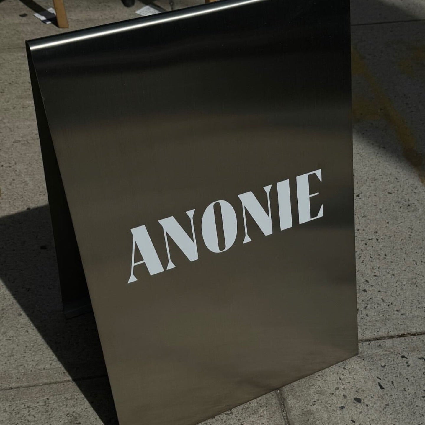 10 Brushed Stainless Steel Sidewalk Sign Ideas