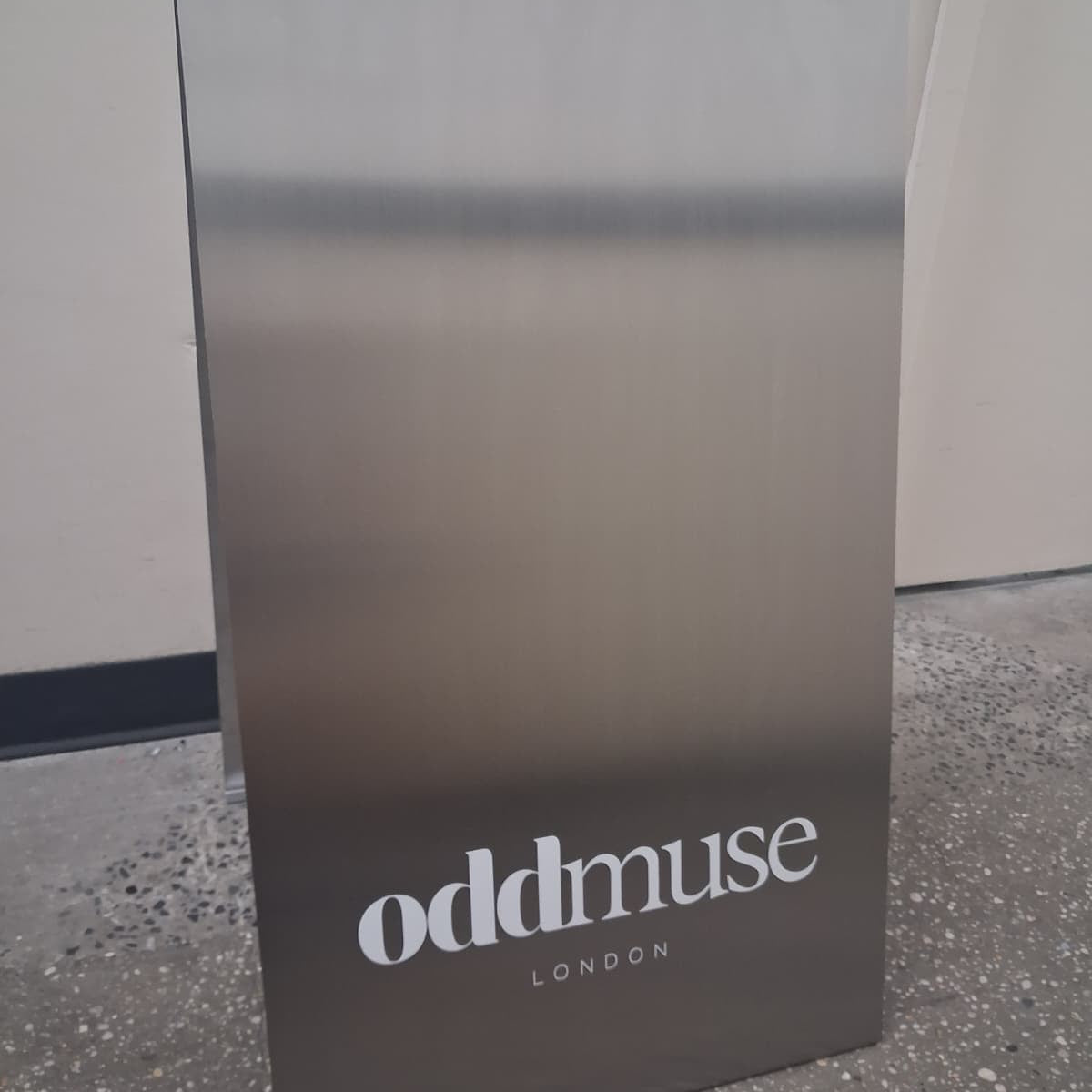 Odd Muse Brushed Stainless Steel A-Frame
