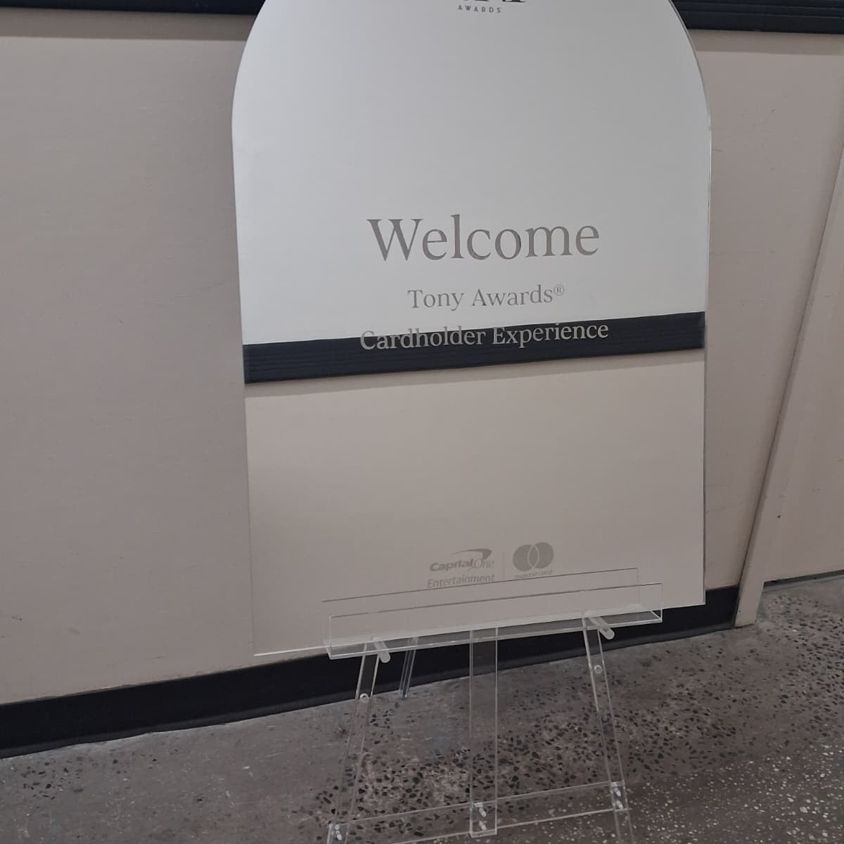 Custom Engraved Arched Mirrored Acrylic Sign