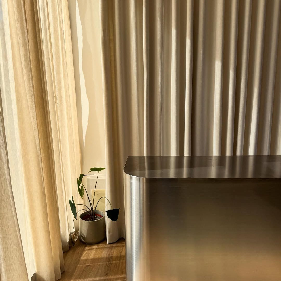 Stainless Steel Front Desk - Fourth House