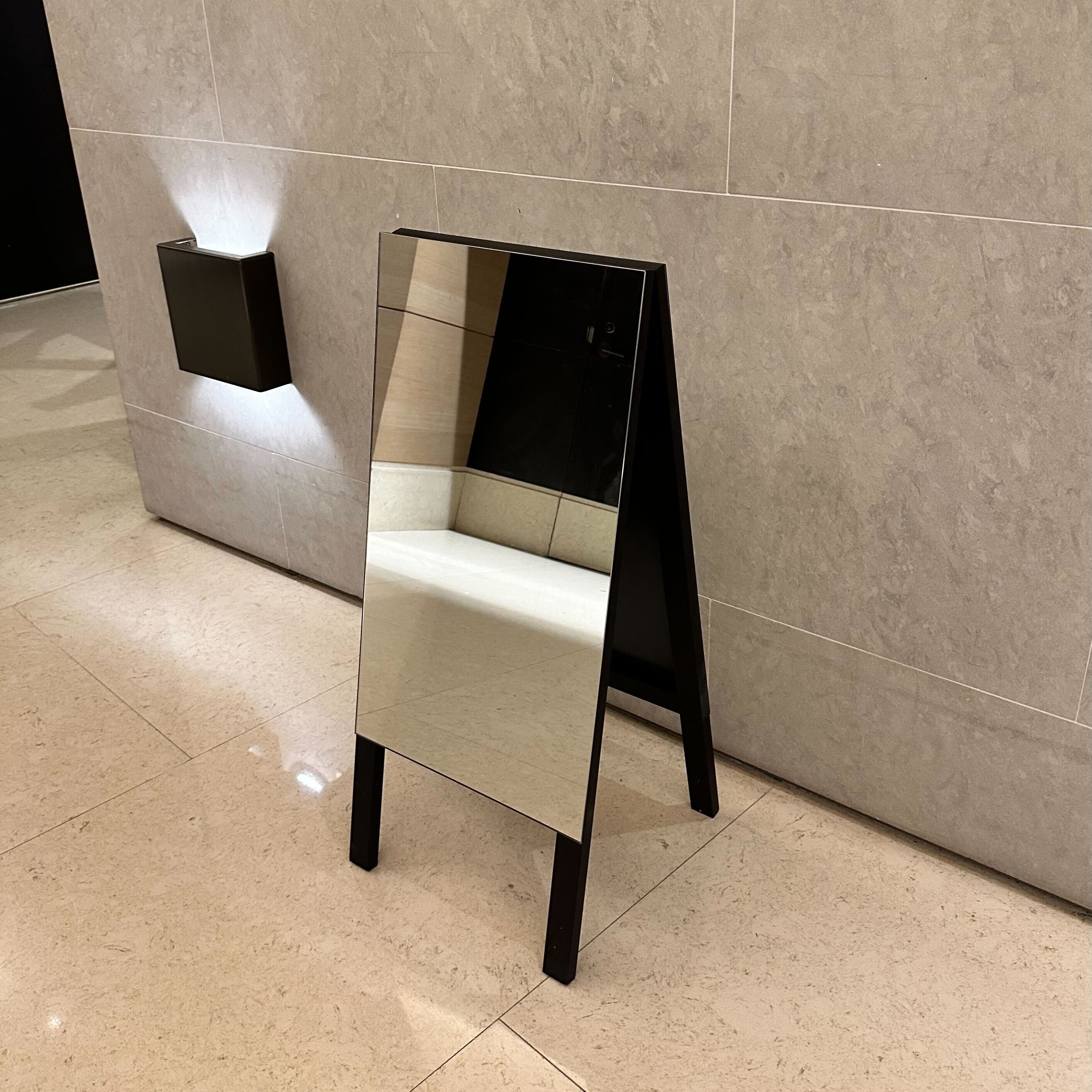 A-Frame Sidewalk Sign Mirrored Blank