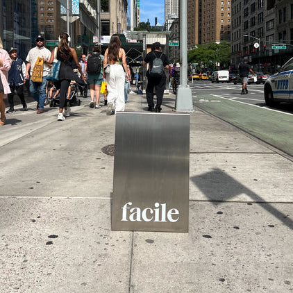 Facile Skincare Stainless Steel A Frame