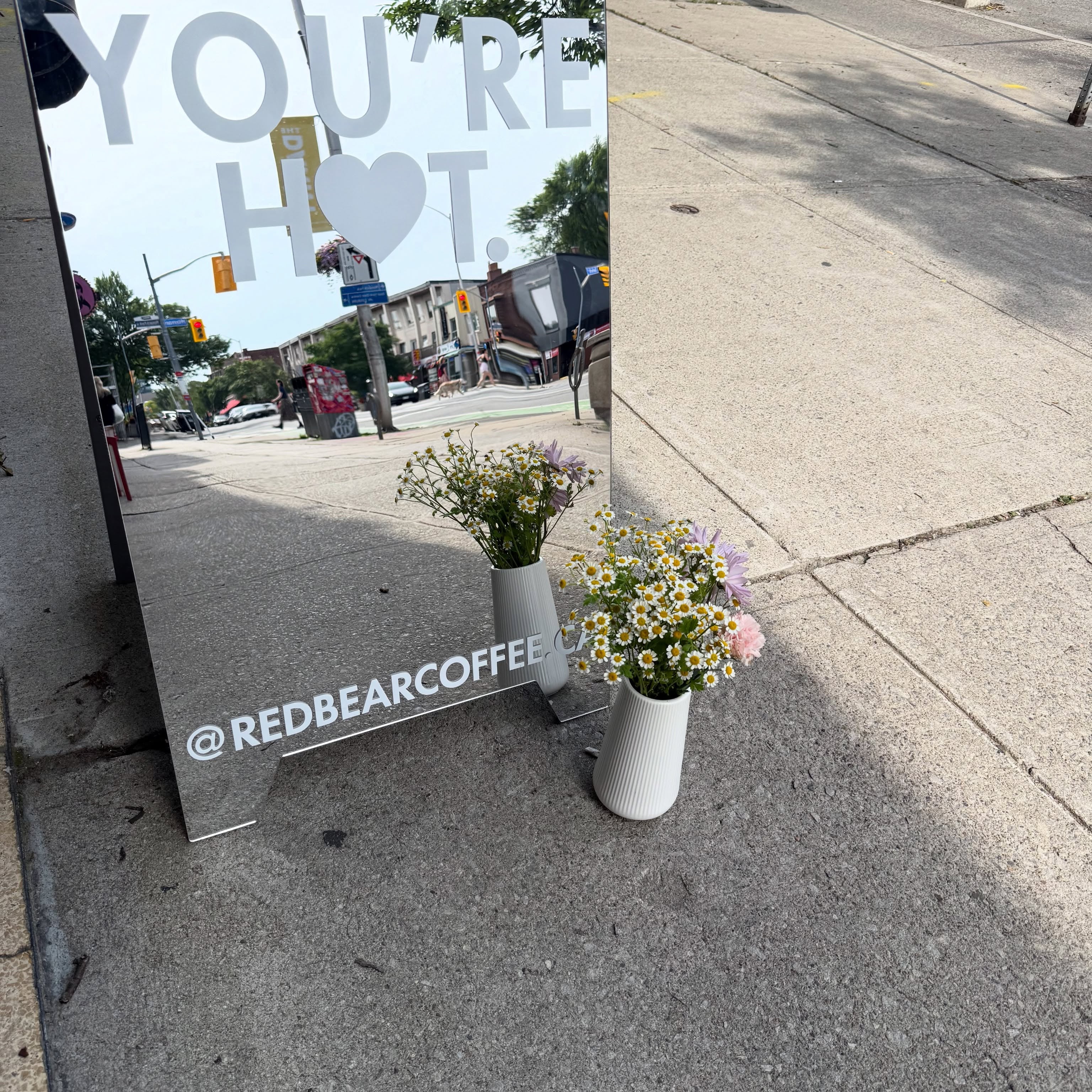 Red Bear Coffee - Toronto, Canada Sidewalk Sign