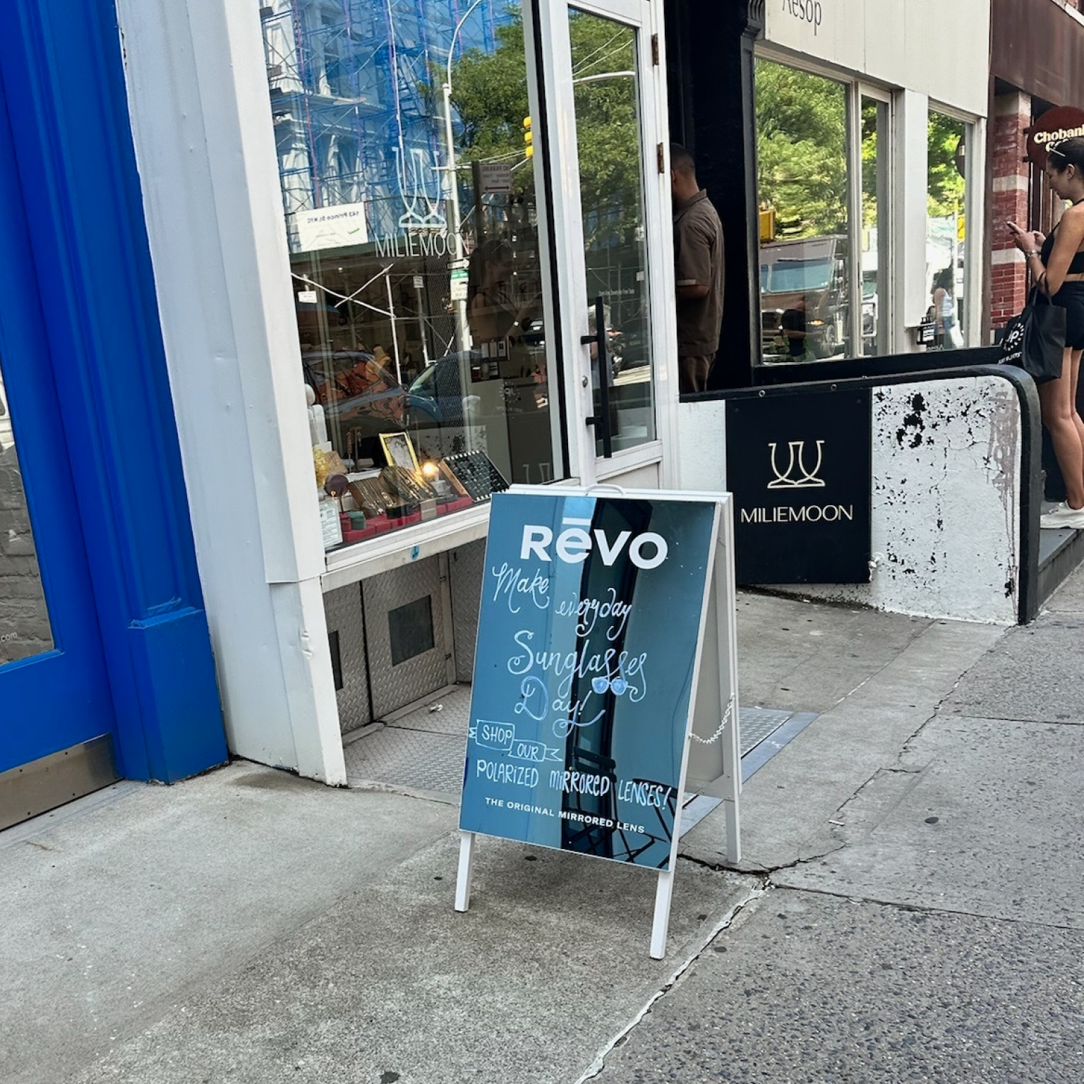 Revo NYC Sidewalk Sign
