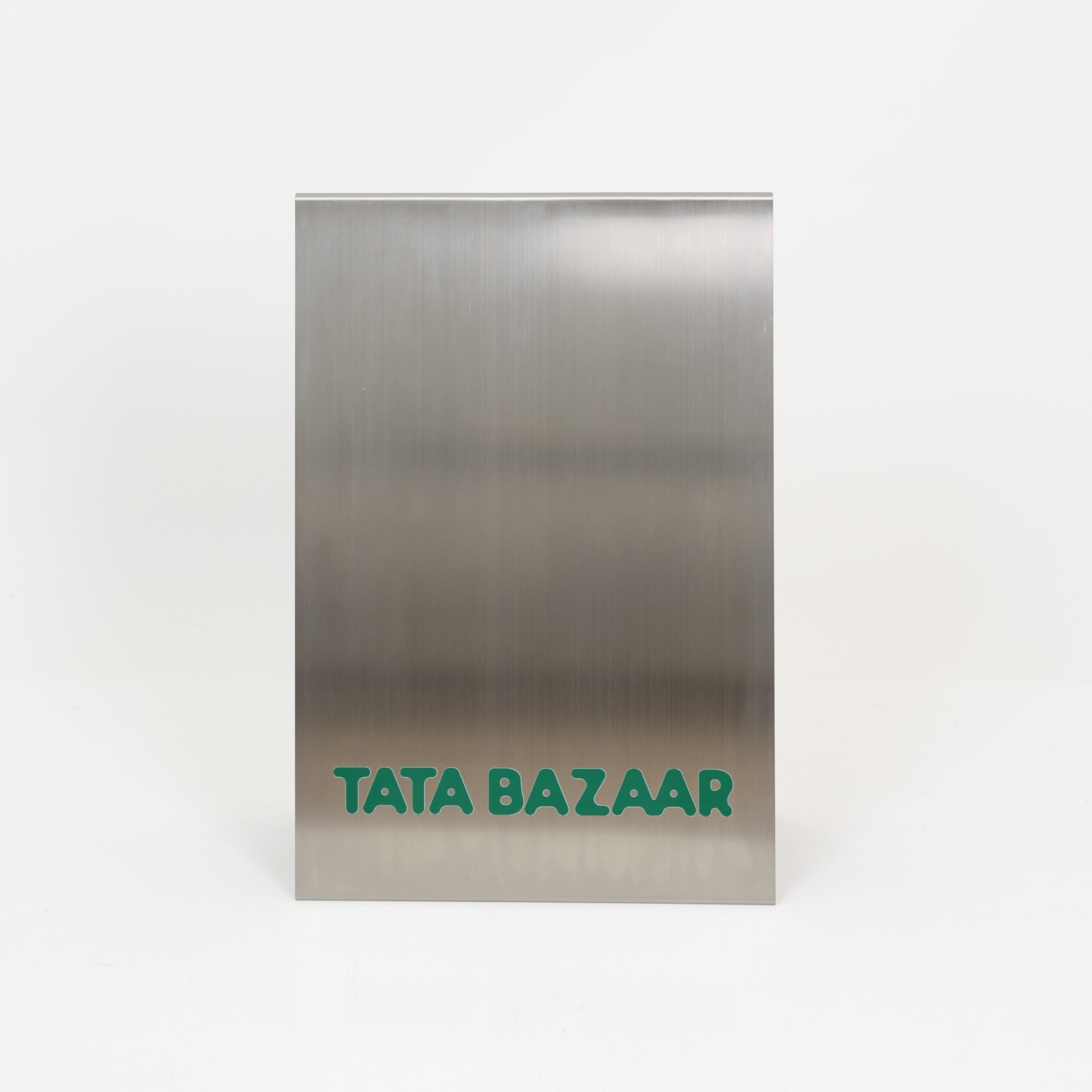 Tata Bazaar Sidewalk Sign