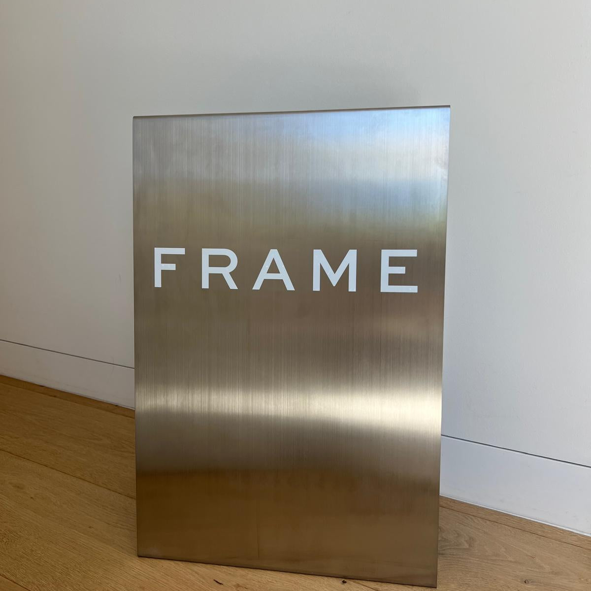 Frame - Stainless Steel A-Frame Sidewalk Sign
