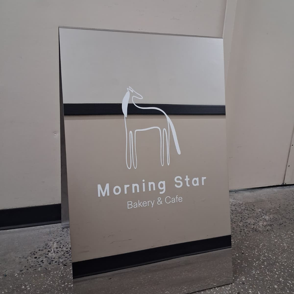 Morning Star Bakery & Cafe - Ohio, Sidewalk Sign
