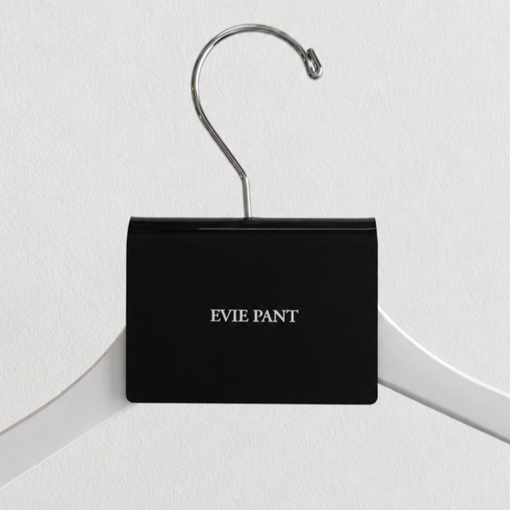 #068 - Acrylic Clothing Hanger Sign Clip