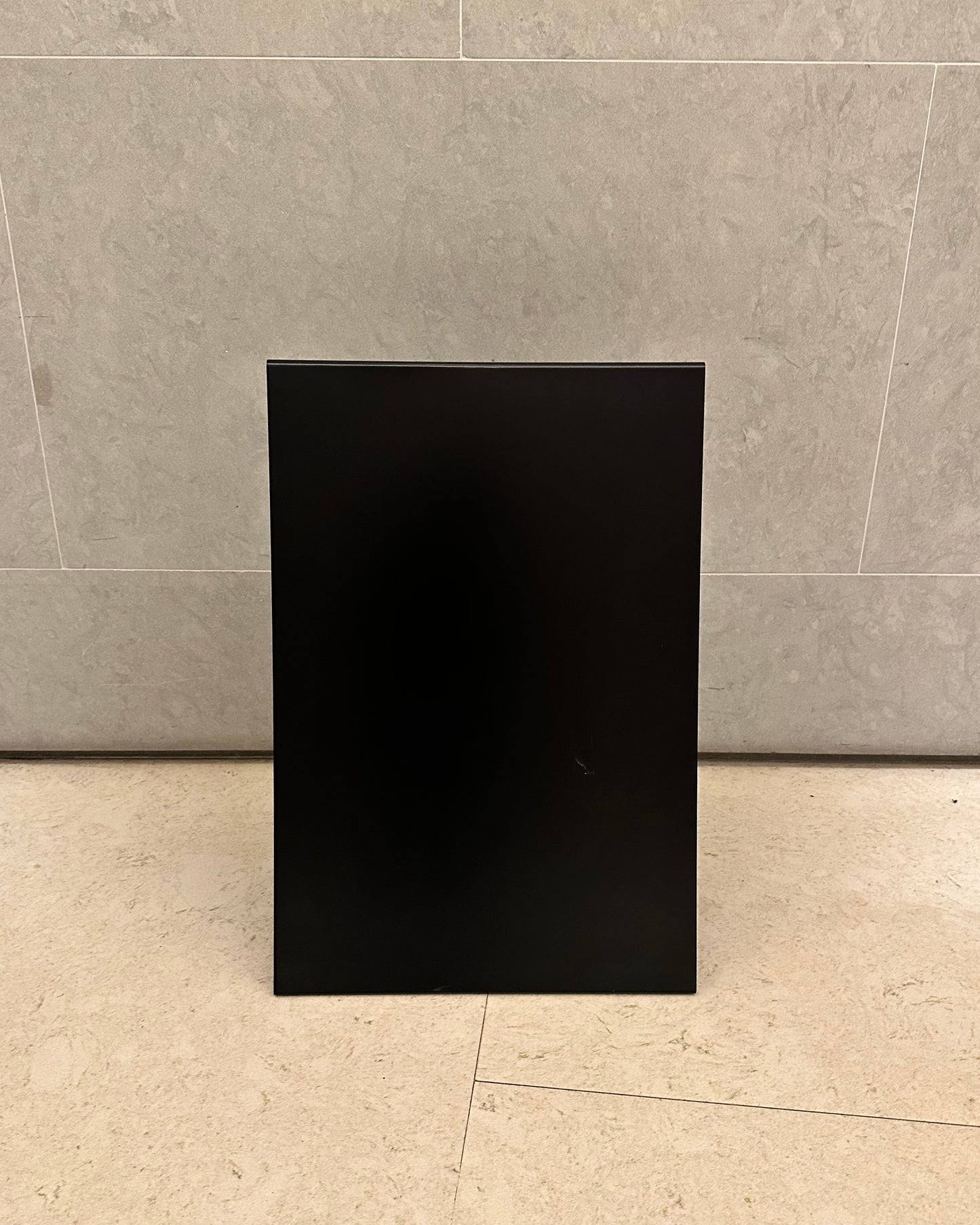 Black Stainless Steel A-Frame Front