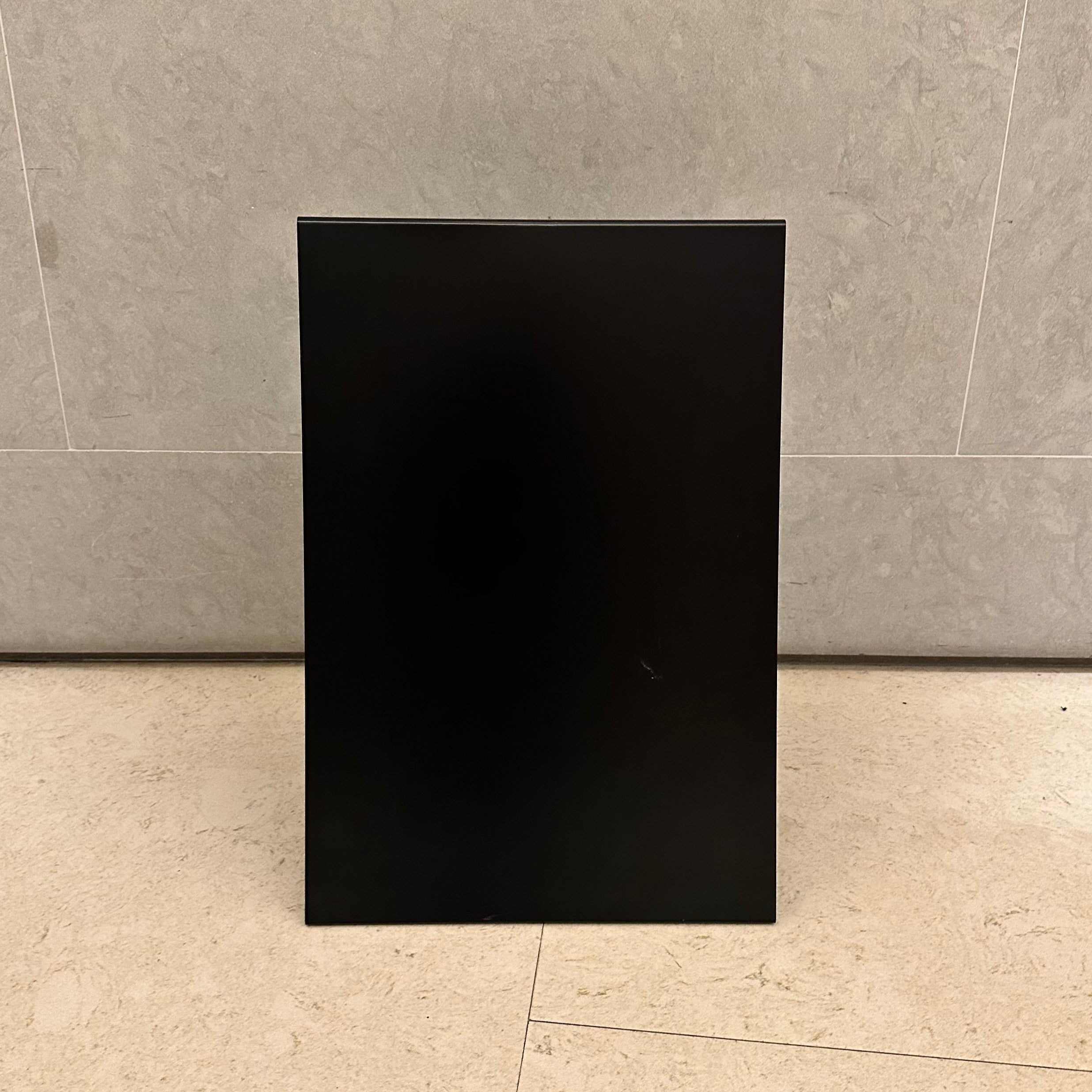 Black Stainless Steel A-Frame Front