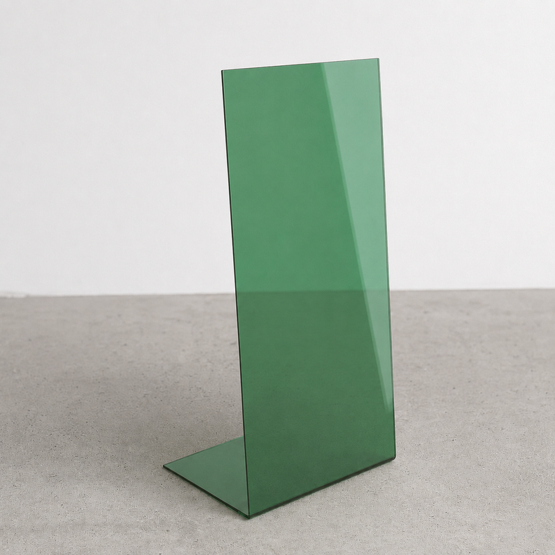 #058 - Slanted Transparent Acrylic Floor Sign