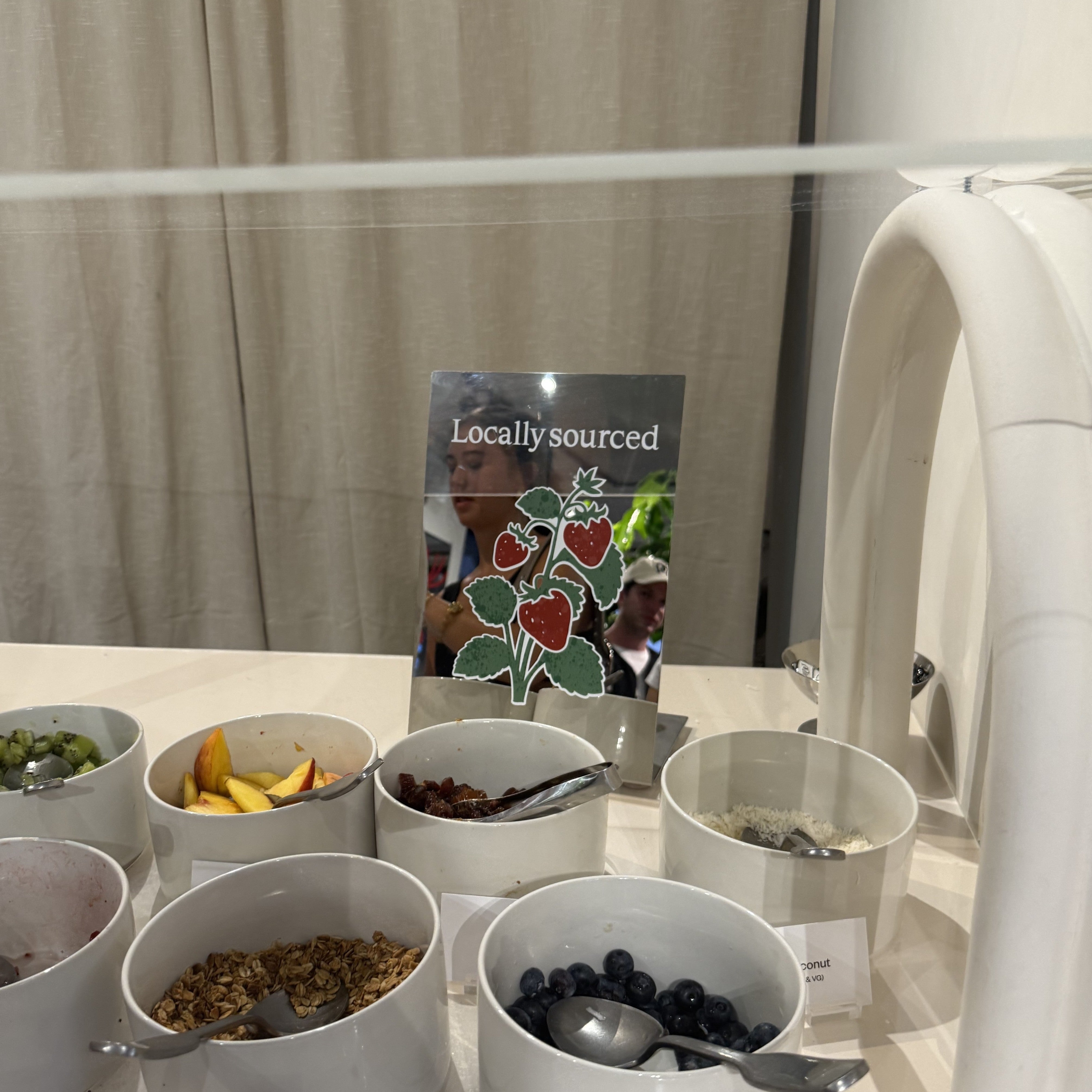 Stainless steel table top sign stand for countertop display