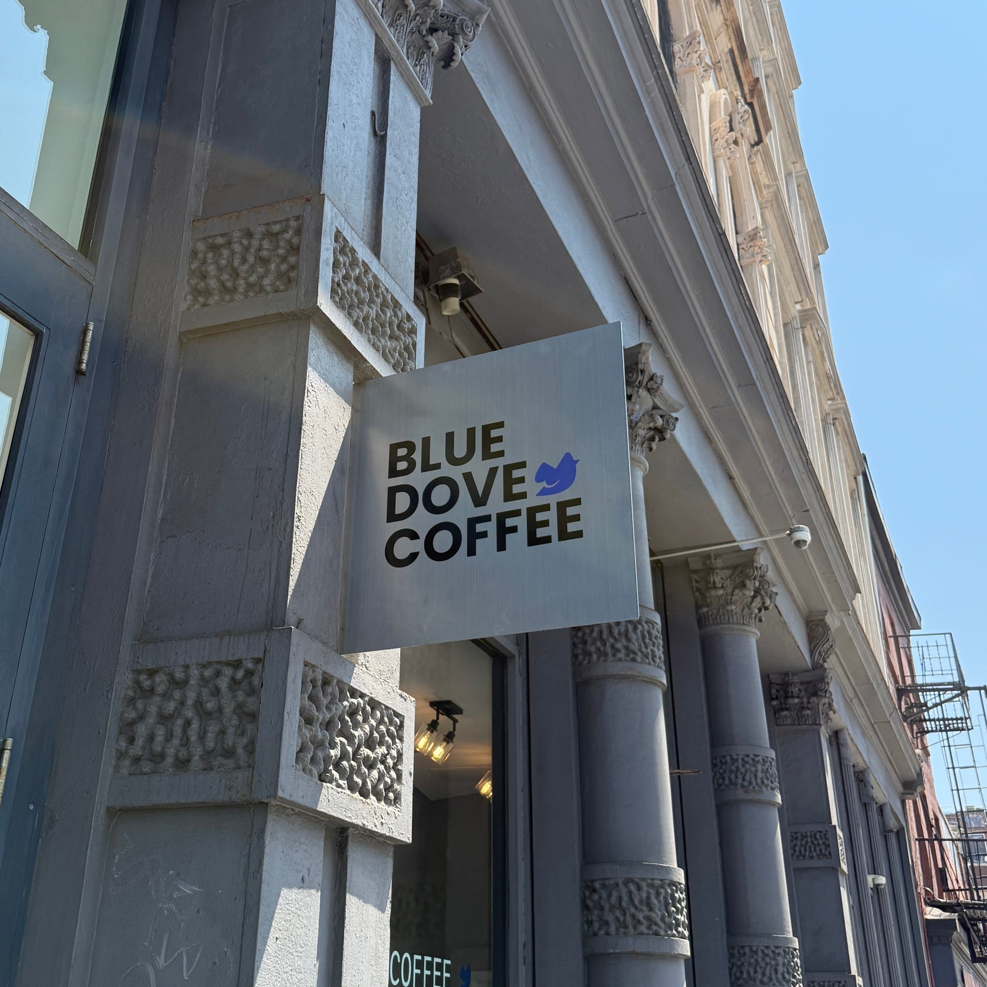 Square Blade Wall Sign Left