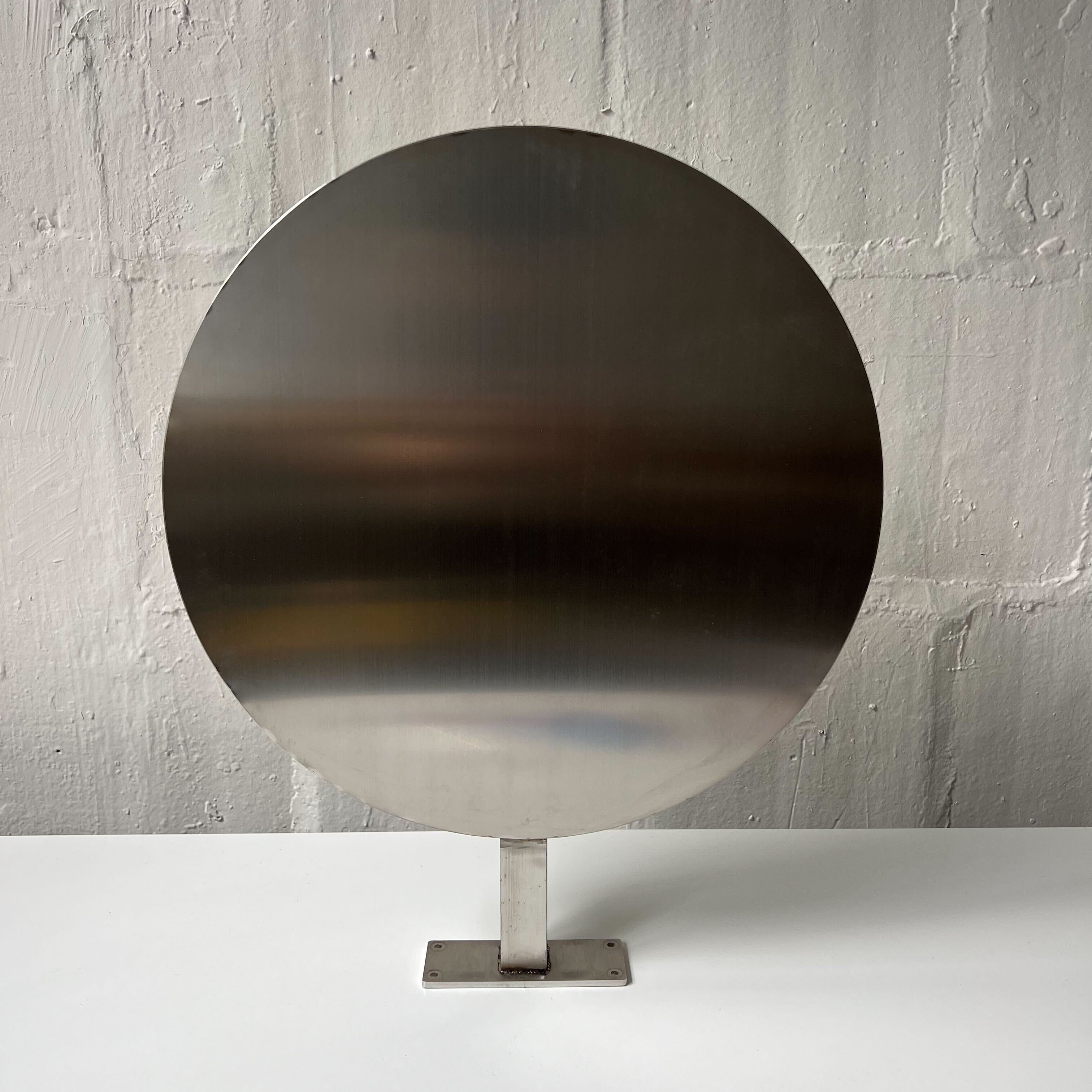 Stainless Steel Circular Round Wall Sign