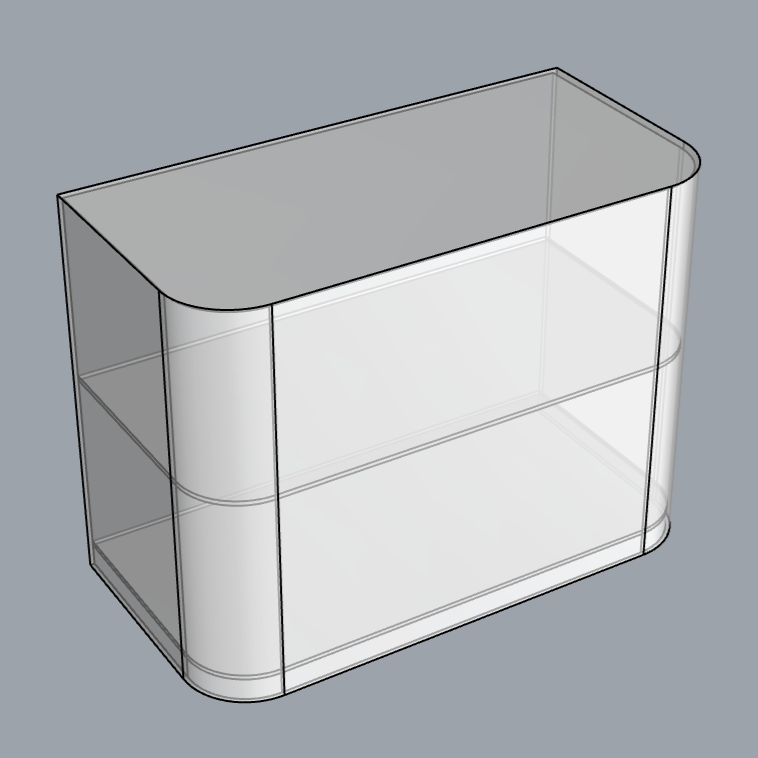 Premium stainless steel front desk for commercial reception