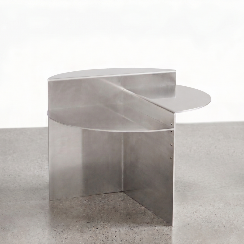 #050 - Aluminum Rivet Sidetable | FRAMA