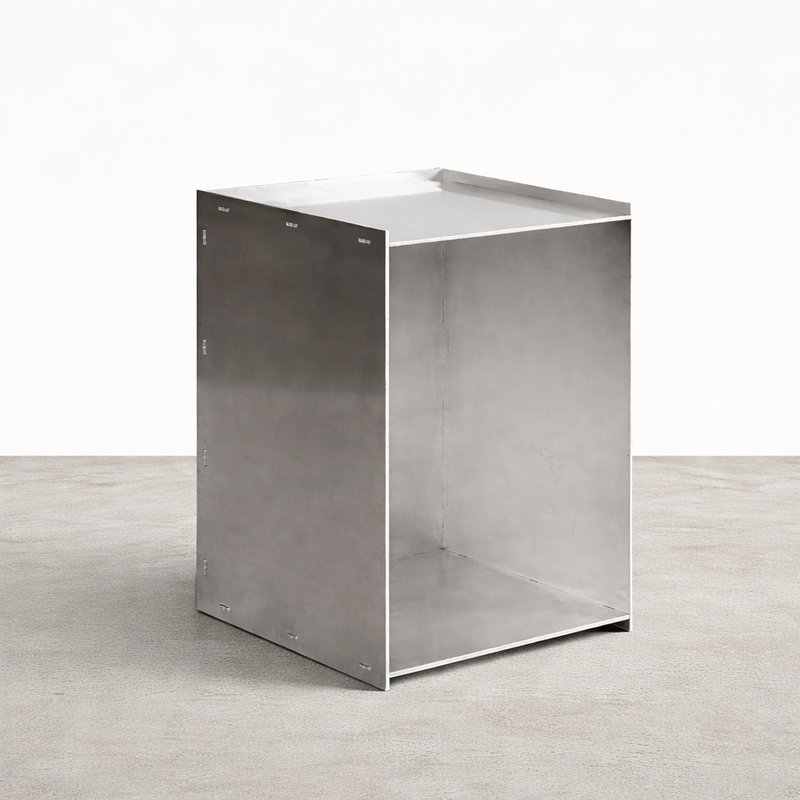 #048 - Aluminum Rivet Box Table | FRAMA