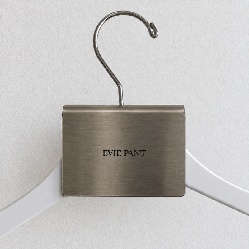 #065 - Stainless Steel Clothing Hanger Sign Clip