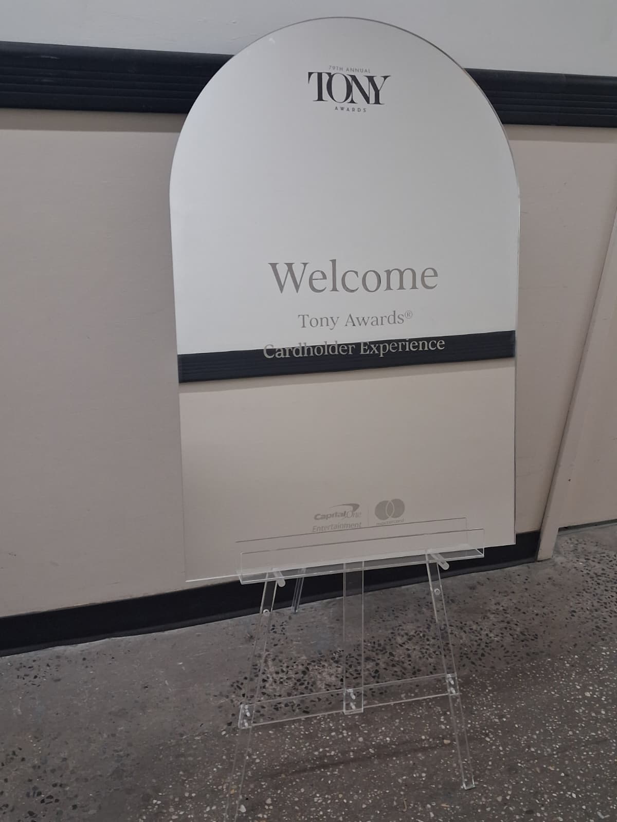 Custom Engraved Arched Mirrored Acrylic Sign