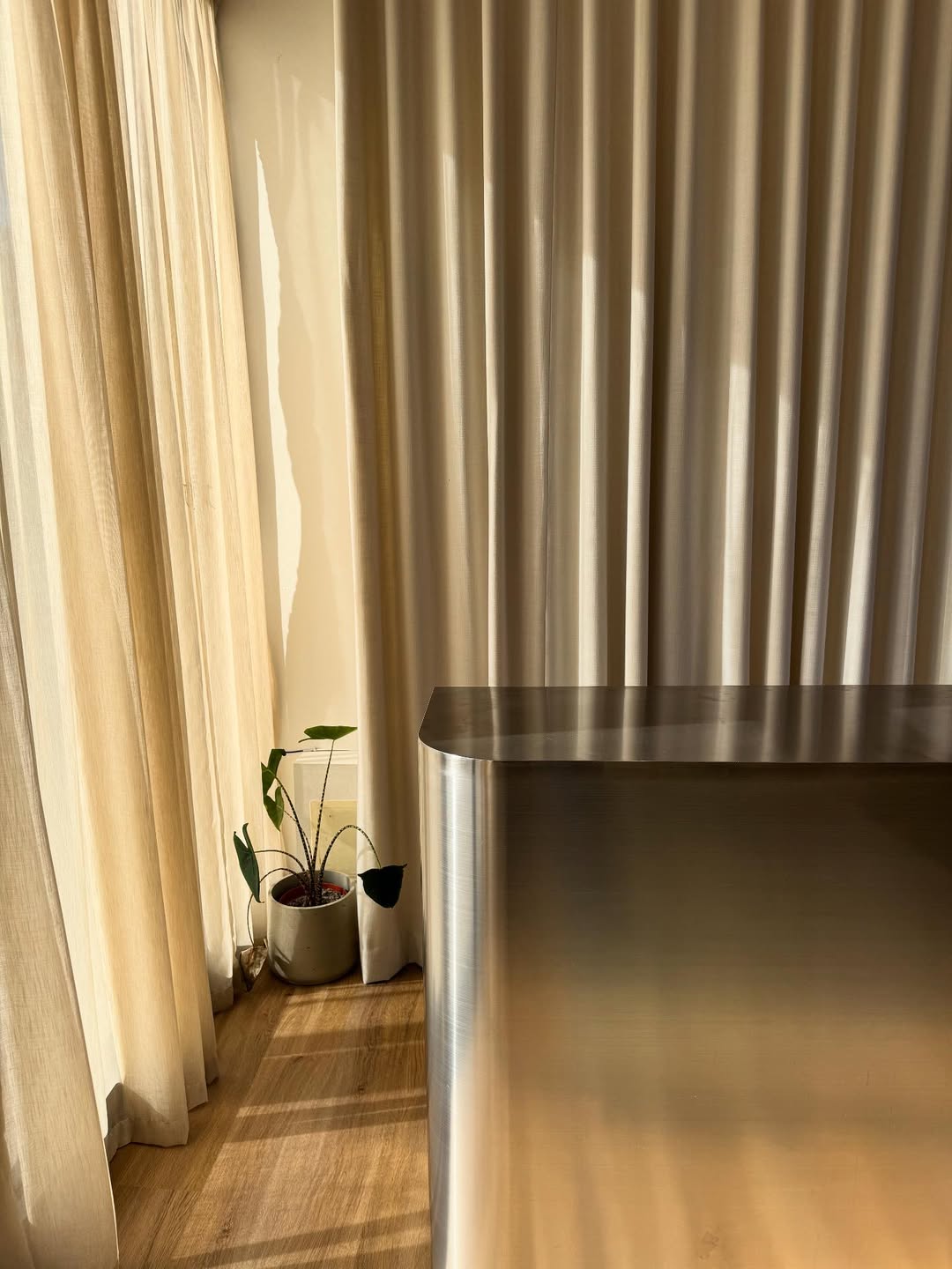 Stainless Steel Front Desk - Fourth House