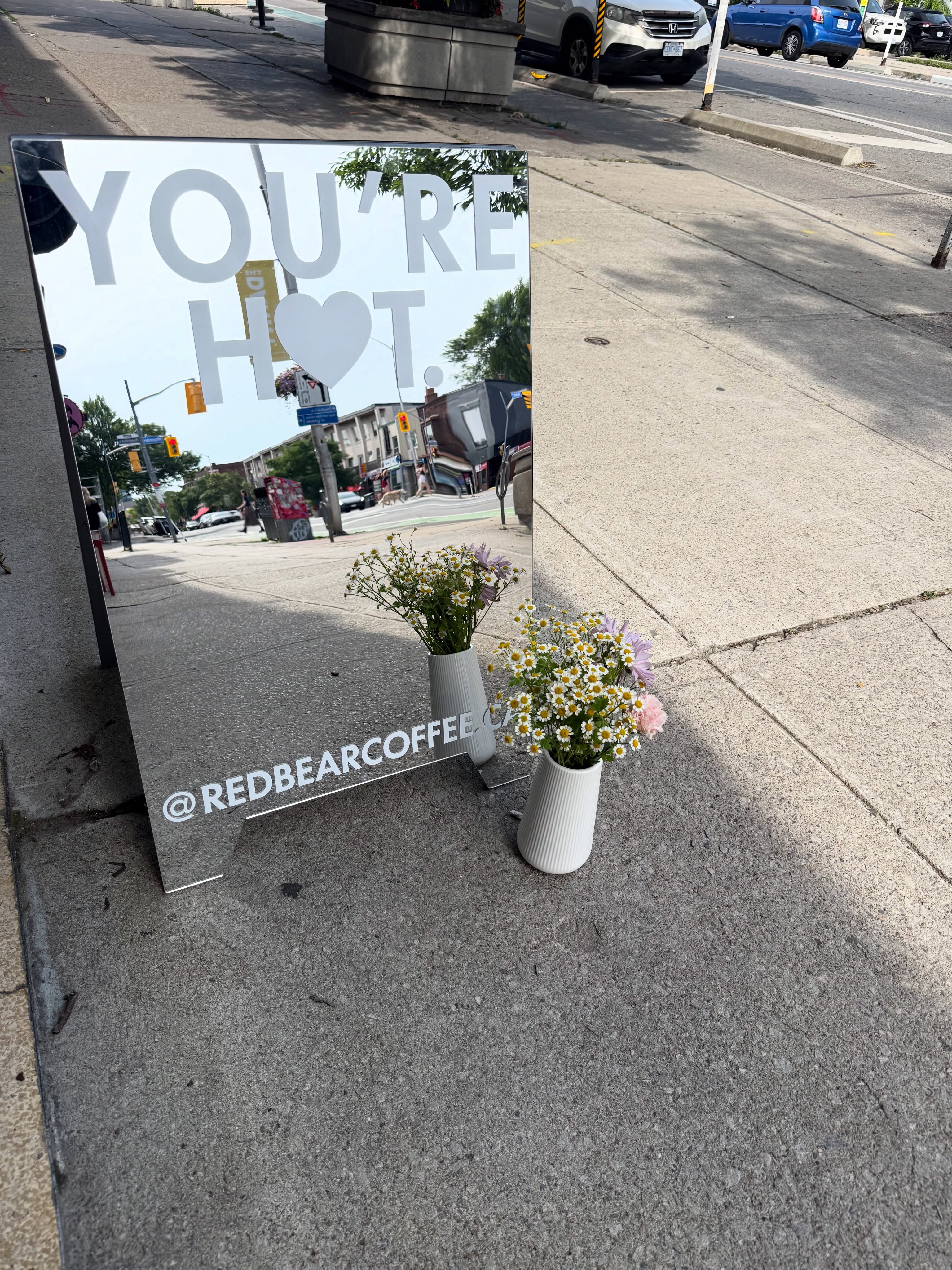 Red Bear Coffee - Toronto, Canada Sidewalk Sign