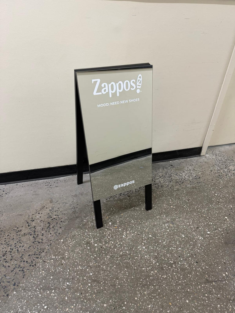 Zappos - New York, Sidewalk Signs