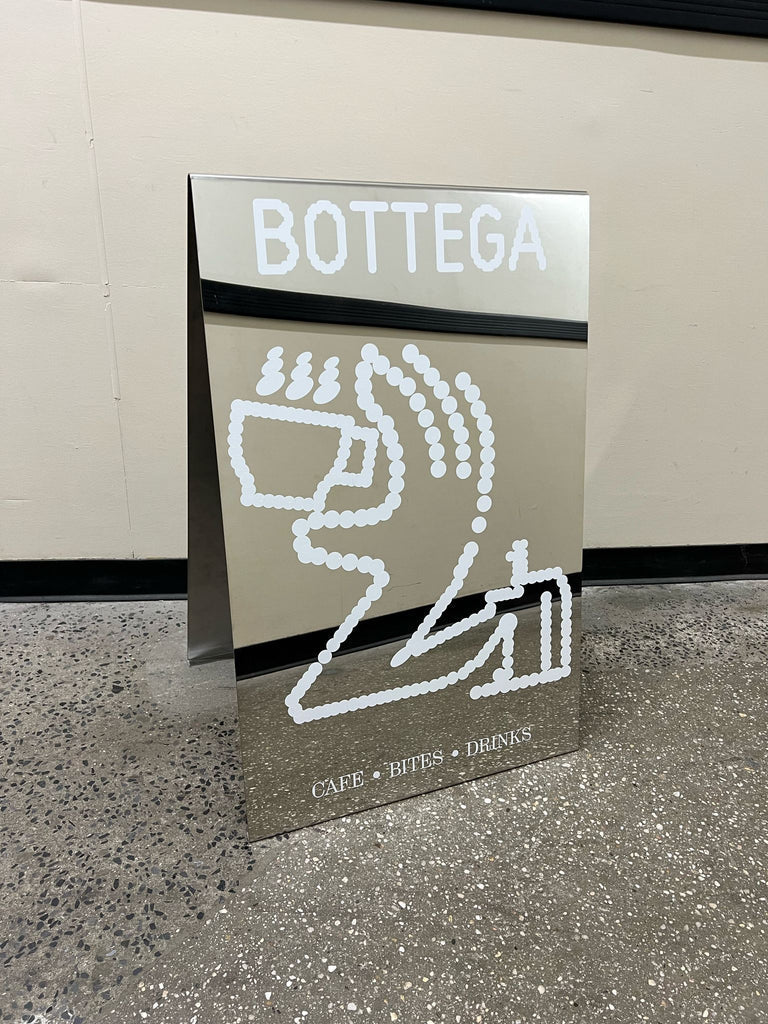 Bottega - NYC, Sidewalk Signs