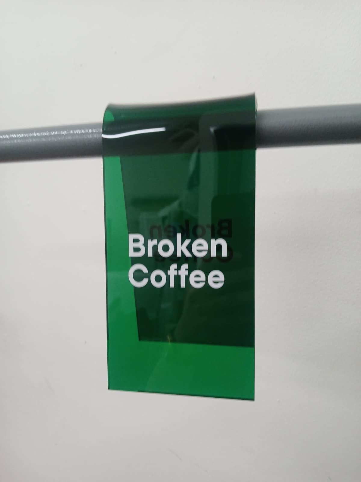 Transparent Acrylic Clothing Rack Sign Clip