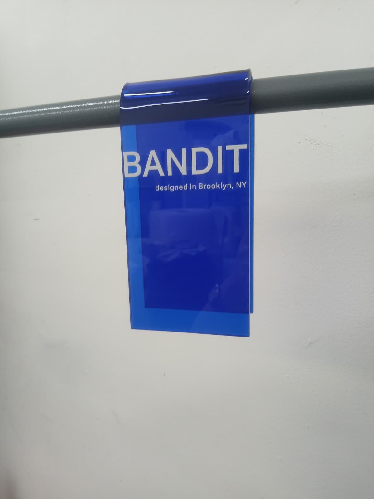 Transparent Acrylic Clothing Rack Sign Clip