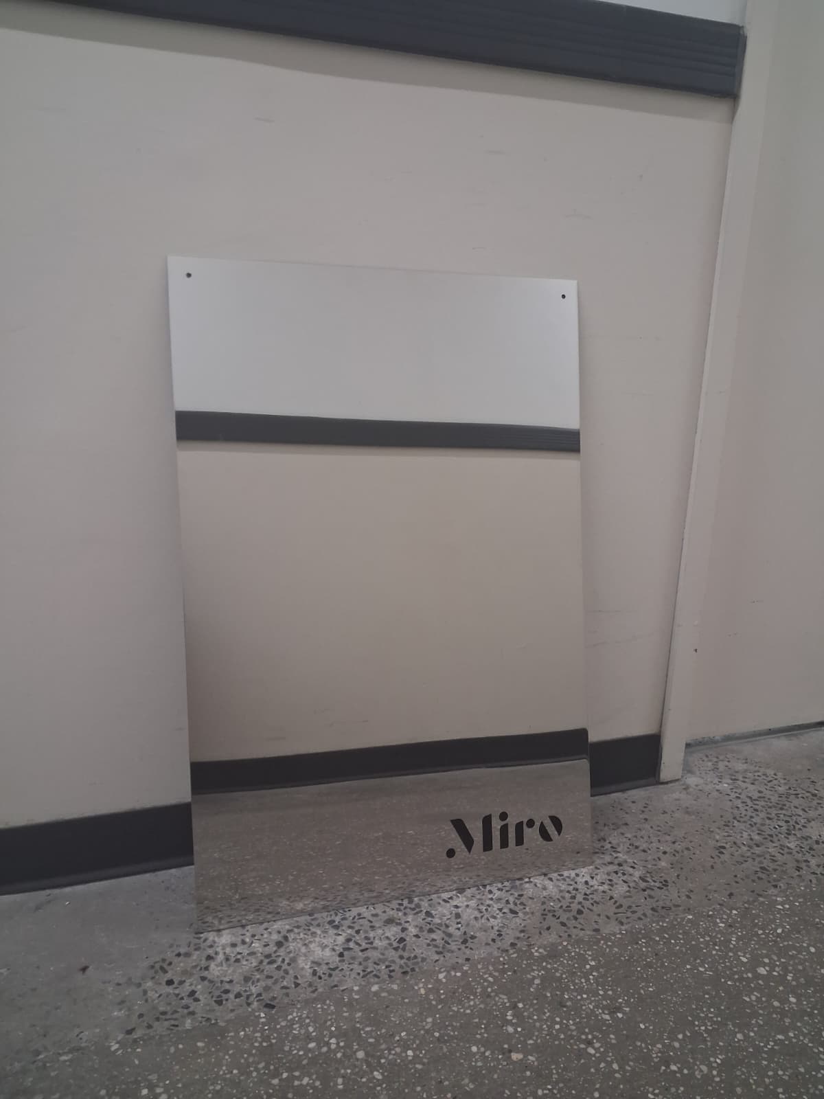 Engraved Stainless Steel Flat Wall Sign