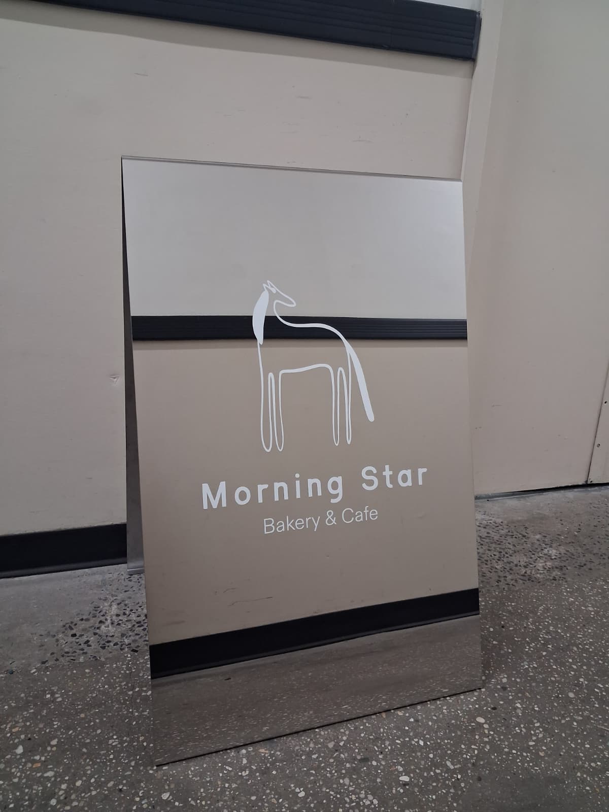Morning Star Bakery & Cafe - Ohio, Sidewalk Sign