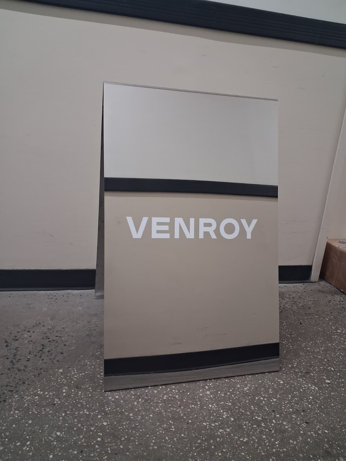 Custom Mirrored Stainless Steel A-Frame Sidewalk Sign