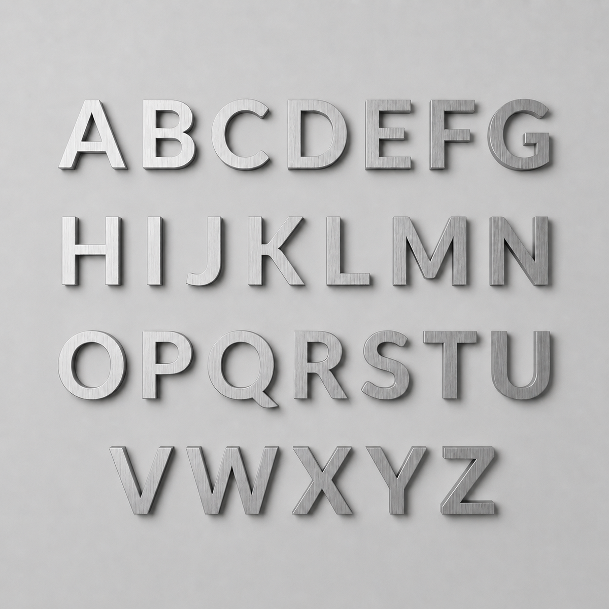 Custom Metal Letters & Numbers | Aluminum, Steel & Brass Signs – Signs ...