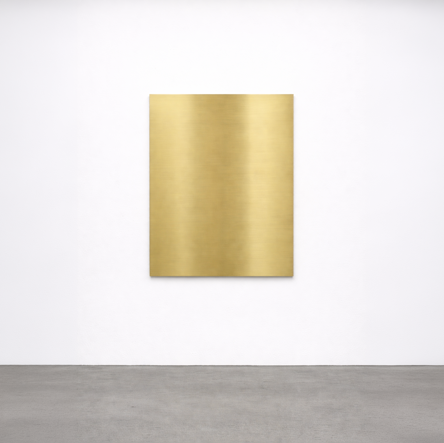 Brass Sign on a white background