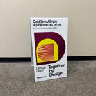 Miller Knoll White Stainless Steel Sidewalk Sign