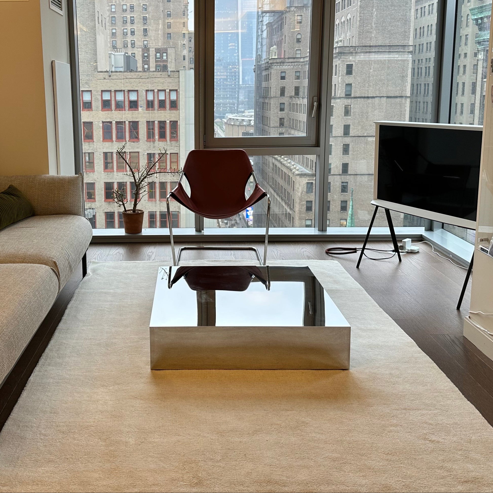 Mirrored Coffee Table