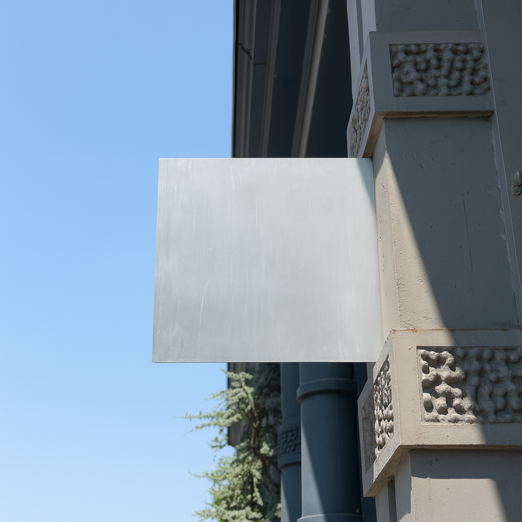 Square Blade Wall Sign