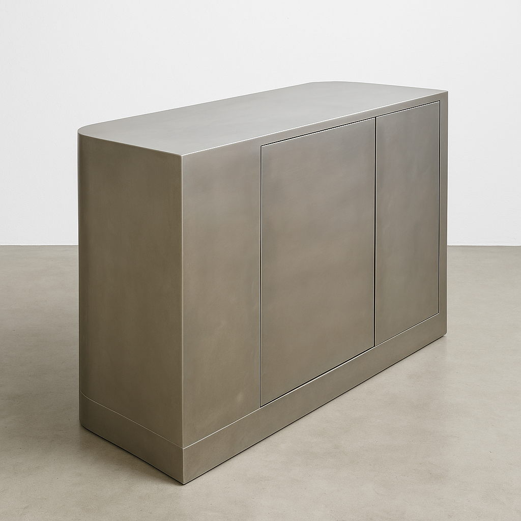 #019 - Stainless Steel Front Desk