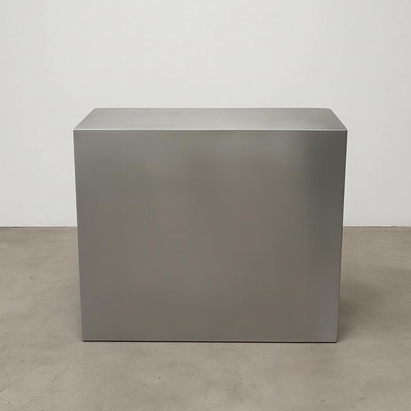 Stainless steel front desk