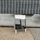 White Stainless Steel A Frame Sandwich Board