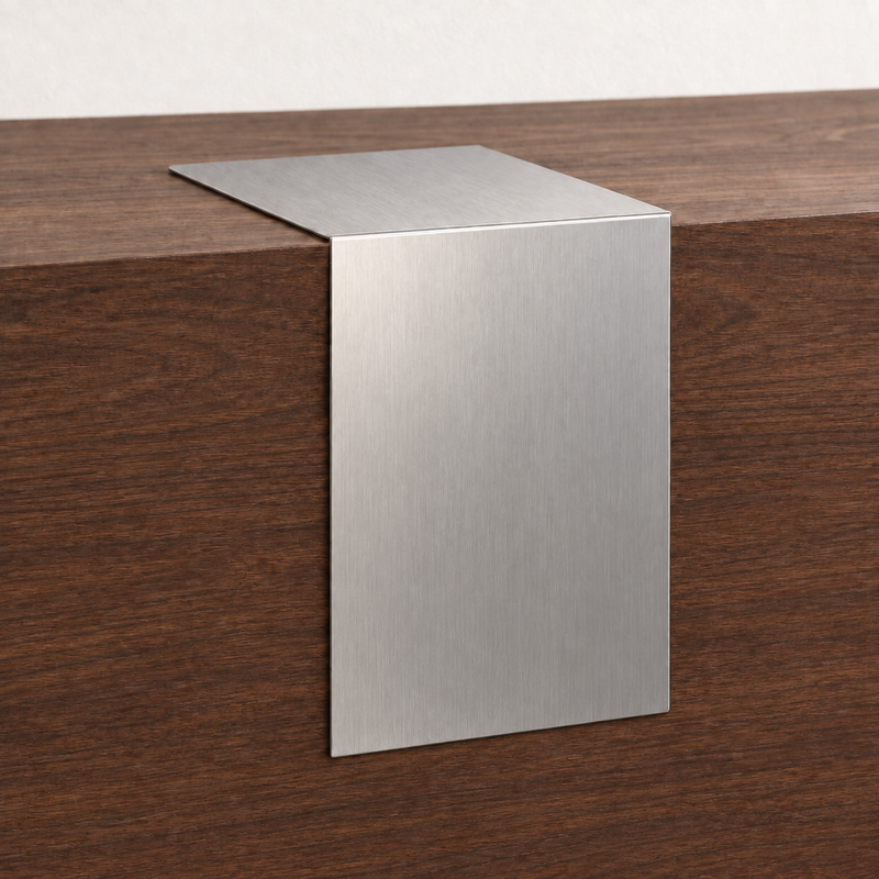 #047 - Stainless Steel Waterfall Tabletop Sign